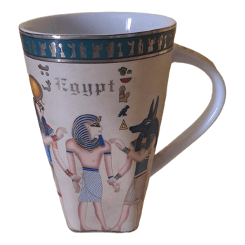 Egypt themed mug