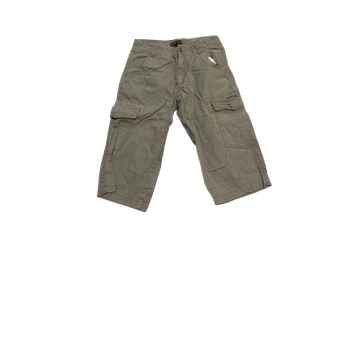 Khakinväriset cargo-shortsit