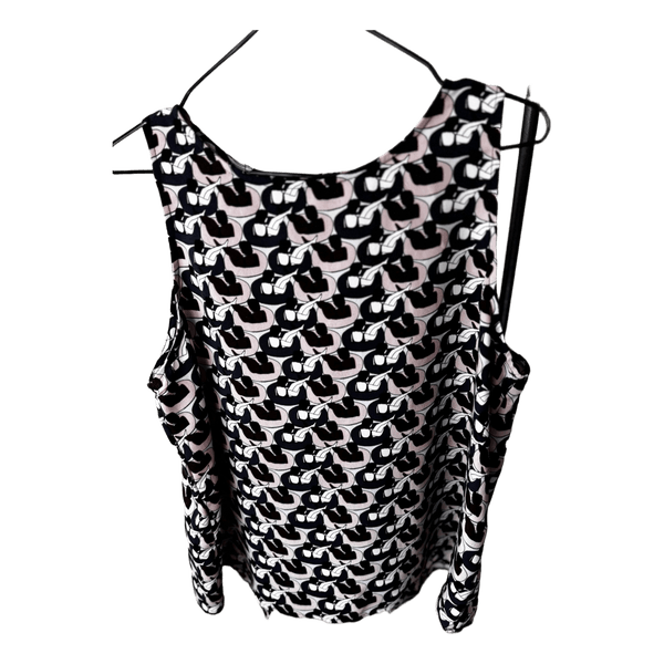 Monki patterned tank top