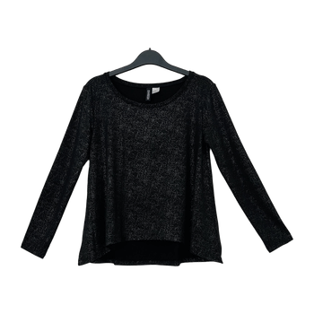 H&M Divided Black Top, Size XS