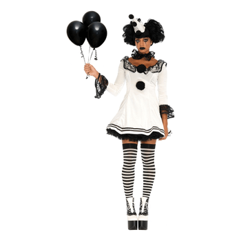 Pierrot clown costume