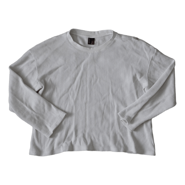 Derschutze Long Sleeve Shirt White Size S