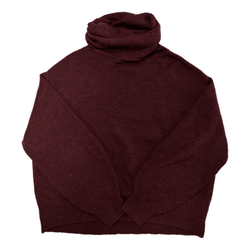 Viininpunainen pooloneule