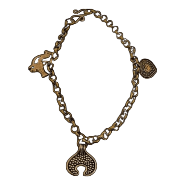 Kalevala Bronze Charm Bracelet Aarrekääty