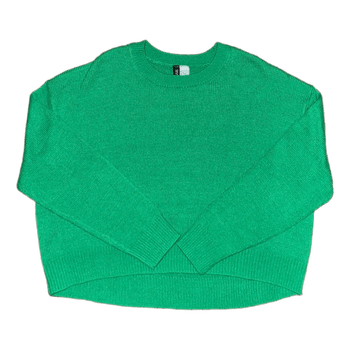 Green knit sweater