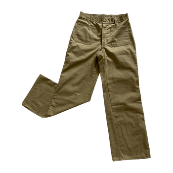 Khaki vintage pants