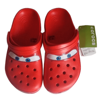 Red Crocs cars