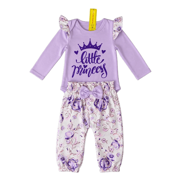 Baby girl purple outfit