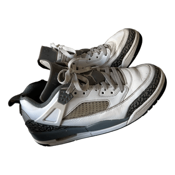 White Nike Jordans