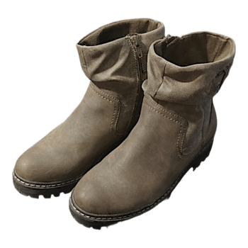Khaki Ankle Boots "s.Oliver"