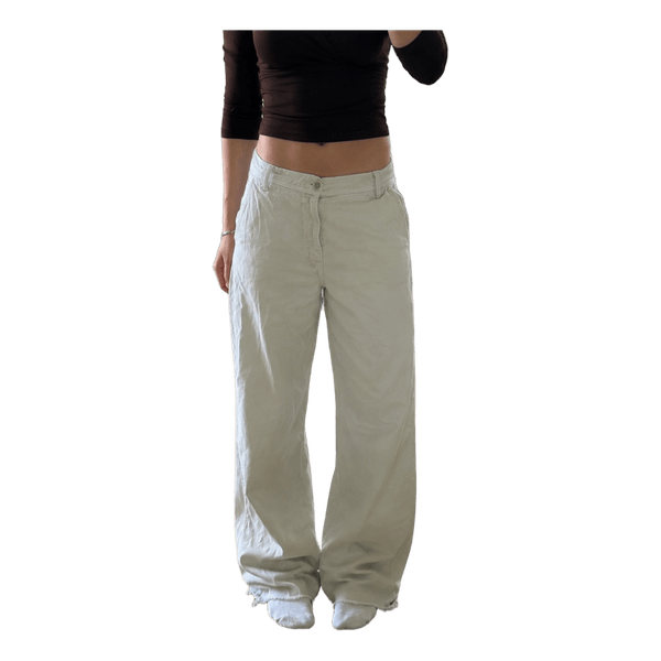 Lyse wide-leg bukser