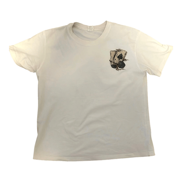 White graphic t-shirt