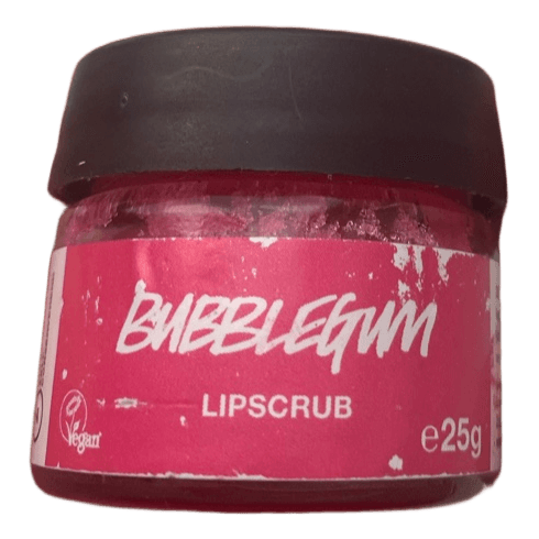 Lush Bubblegum lip scrub