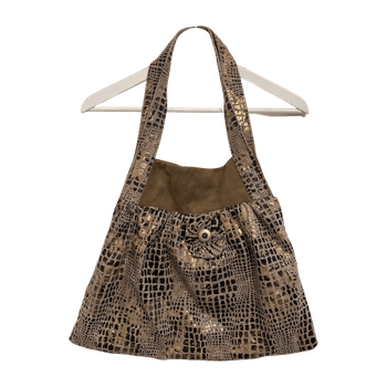 Olkalaukku kulta/beige