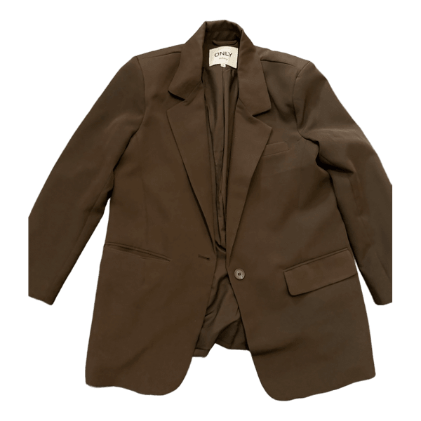 Oversized bleazer - brun