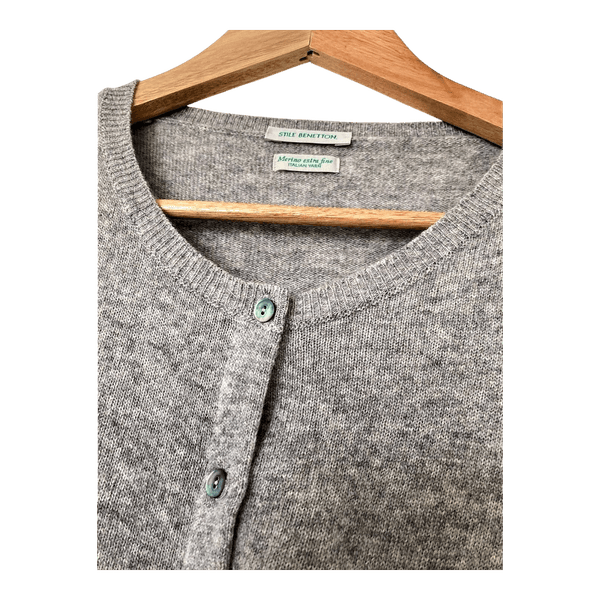 Benetton lambswool cardigan NEW