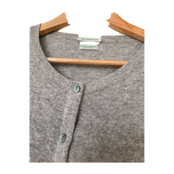 Benetton lambswool cardigan NEW