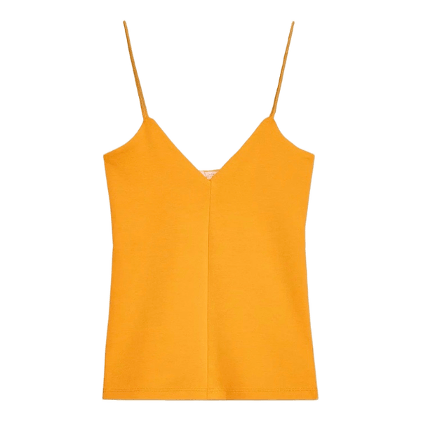 Orange strop top