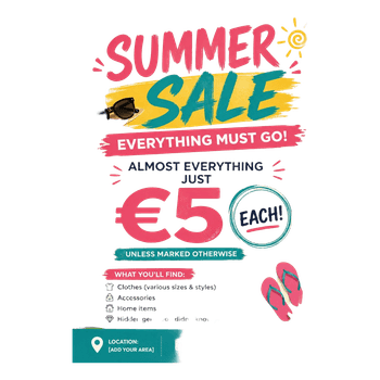 Summer sale
