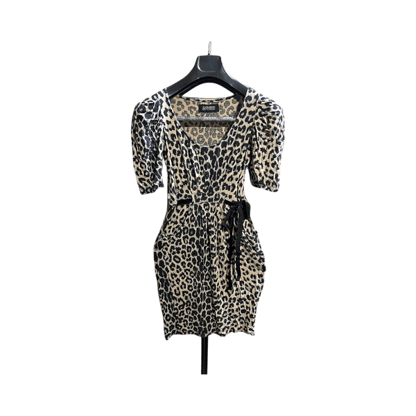 ZARA leopard dress with pockets