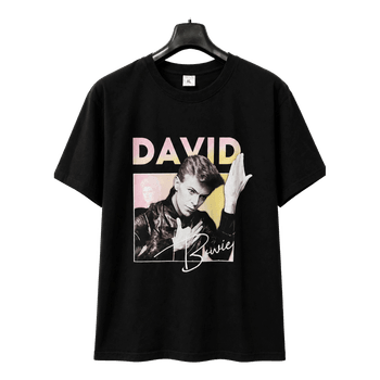 T-shirt noir David Bowie
