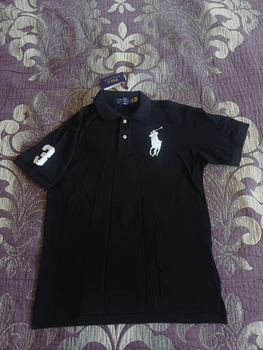 Polo Ralph Lauren black polo shirt