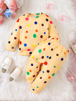 Polka dot baby set