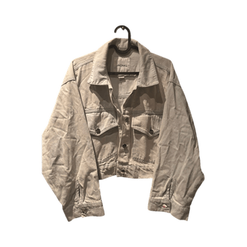 Cropped denim jacket