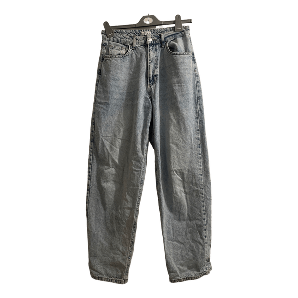 Lyseblå wide leg jeans