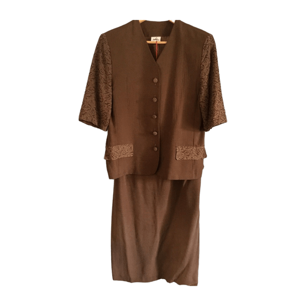Modelia blazer and skirt