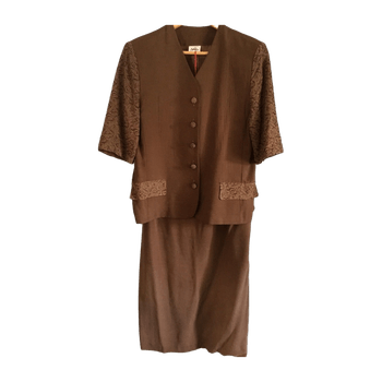 Modelia blazer and skirt