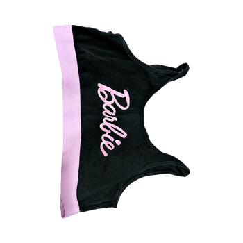 Black Barbie crop top