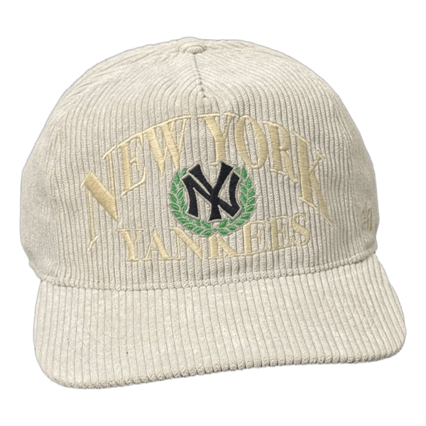 Grey corduroy baseball cap