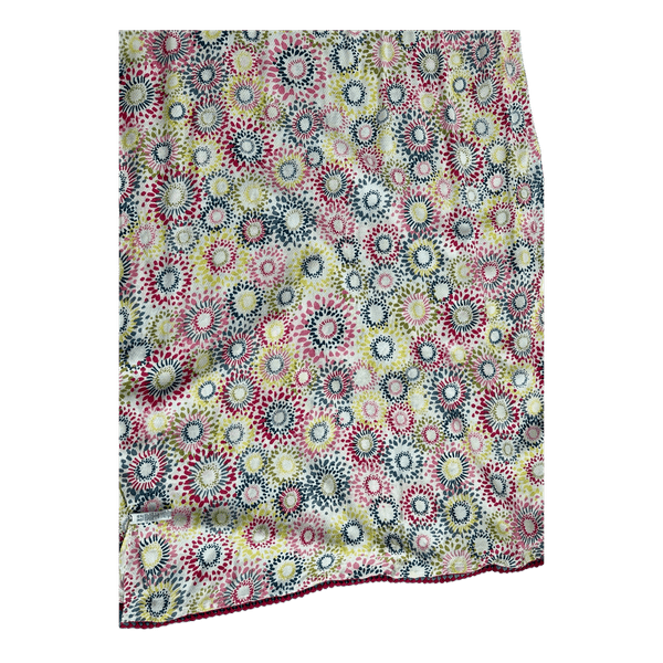 Mistral London 100% Modal Heritage Scarf • Floral Abstract Print • Made in England