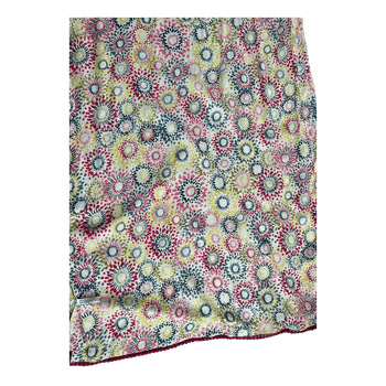 Mistral London 100% Modal Heritage Scarf • Floral Abstract Print • Made in England