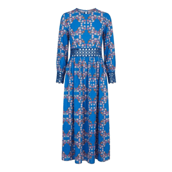 Sandro floral midi dress