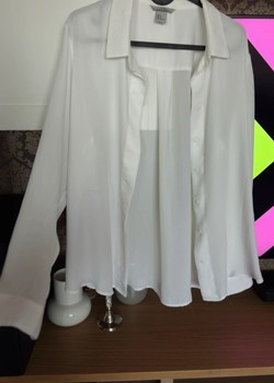 White button down shirt