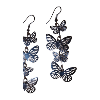 Butterfly earrings jewelry