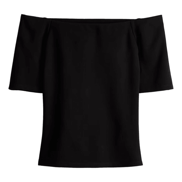 Sort off-shoulder top
