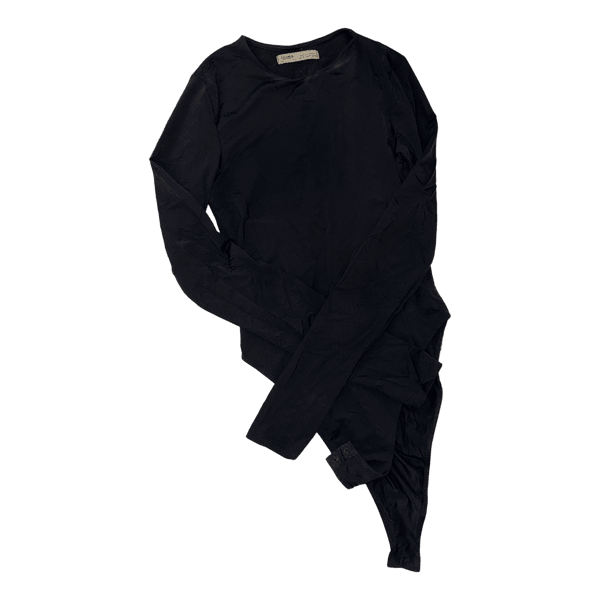 Pull&Bear Musta pitkähihainen body