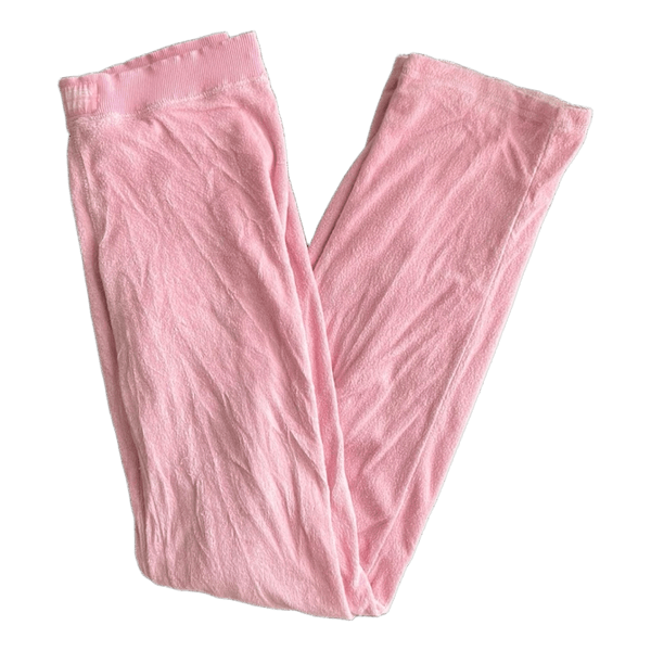 Y2K low waist vaaleanpunaiset housut