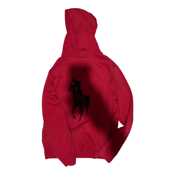 Punainen Polo Ralph Lauren huppari