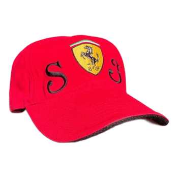 Red Ferrari baseball cap
