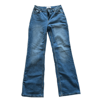 Reserved blue denim wide leg jeans