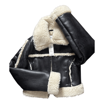 Abercrombie & Fitch shearling jacket