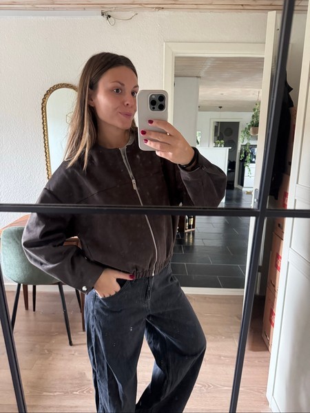 Brun jakke