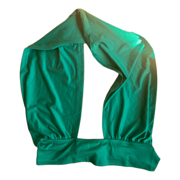 Grøn halterneck top