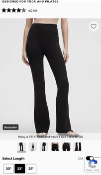 New Lululemon groove nulu high rise flared pant regular