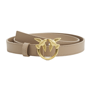 Beige champagne belt