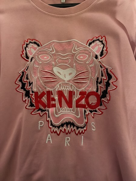 Lyserød Kenzo sweatshirt